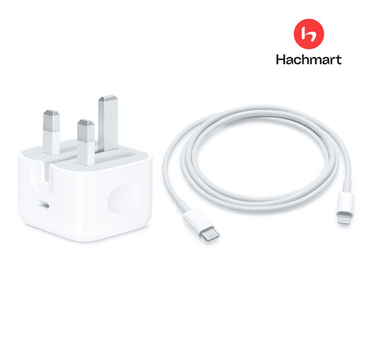 Original Iphone 20W USB-C Power Adapter 3 Pin with Charge Cable
