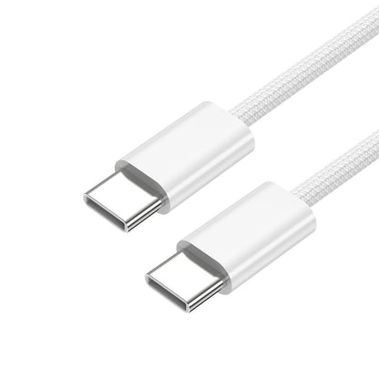 Phone 16 Pro Max 60W Type C To C PD Fast Charging Nylon Cable (1 Meter)
